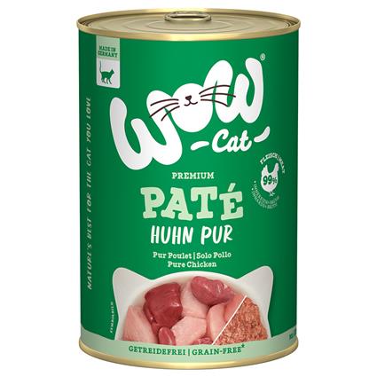 WOW Cat Adult 6 x 400 g - Frango puro