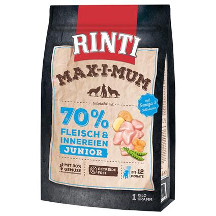 Rinti Max-i-mum Junior com frango - 1 kg