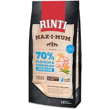 Rinti Max-i-mum Junior com frango - 12 kg