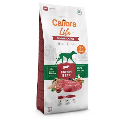 Calibra Life Sénior Raça Grande com vaca fresca - 12 kg