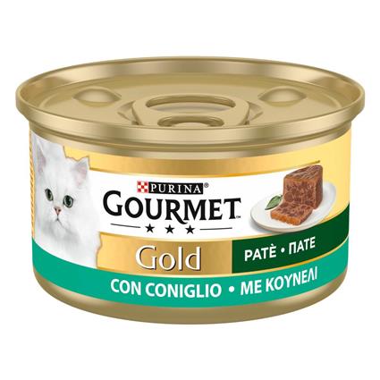 Purina Gourmet Gold Mousse 24 x 85 g - Pack económico  - Coelho