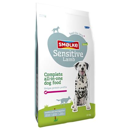 Smølke Cão Sensível Cordeiro - 12 kg