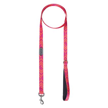 Trela Icepeak Pet® Live, rosa/laranja - Tamanho S: 180 cm de comprimento, 20 mm de largura