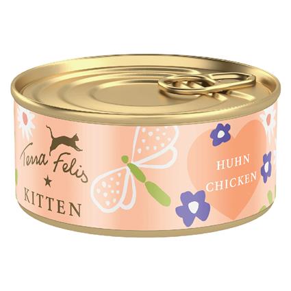 Terra Felis Kitten 18 x 70 g - Frango