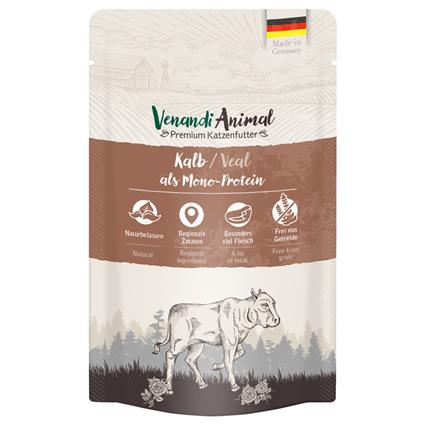 Venandi Animal Monoprotein 24 x 125 g Pack económico - Vitela