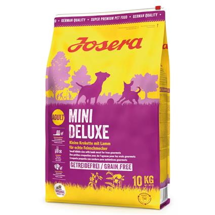 Josera MiniDeluxe ração para cães - Pack económico: 2 x 10 kg