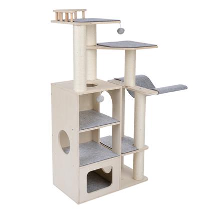 Arranhador Modern Living Roca para gatos - Cinzento claro