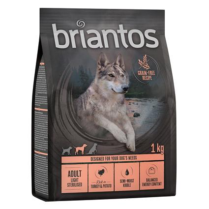 Briantos Adult Light/Sterilised Peru e batata - SEM CEREAIS - 1 kg