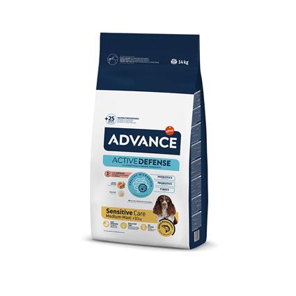 Advance Sensitive Adult salmão e arroz - 14 kg