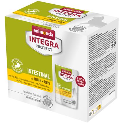Animonda Integra Protect Adult Intestinal 8 x 85 g - Frango e arroz