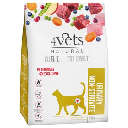 4Vets Natural Feline Urinary para gatos - 1 kg