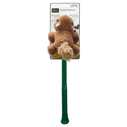 Brinquedo de atirar FLINGERZ™ Furry Esquilo - aprox. C 59 x L 14 x A 9 cm