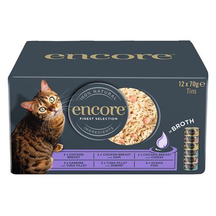 Encore Latas em caldo 24 x 70 g - Pack económico  - Pack misto: Finest Selection