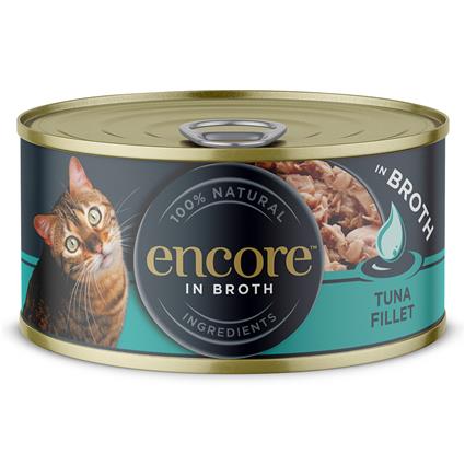 Encore em latas 48 x 70 g para gatos - Pack económico - Filete de atum