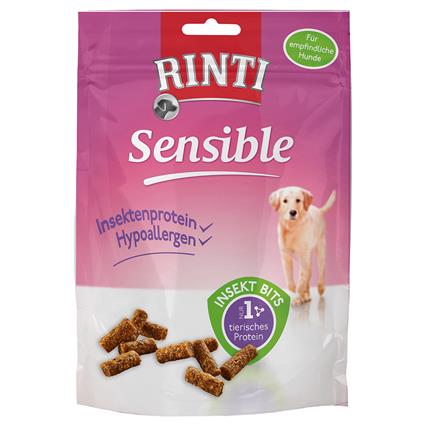 RINTI Sensible Sticks Snack com insetos para cães - Pack económico: 24 x 50 g