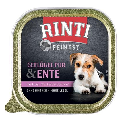RINTI Feinest terrinas 11 x 150 g - Aves Pur e pato