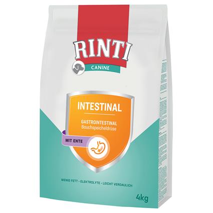 RINTI Canine Intestinal com pato ração para cães - 4 kg