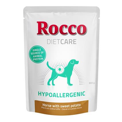 Rocco Diet Care Hypoallergenic com cavalo 300 g em saquetas - 6 x 300 g