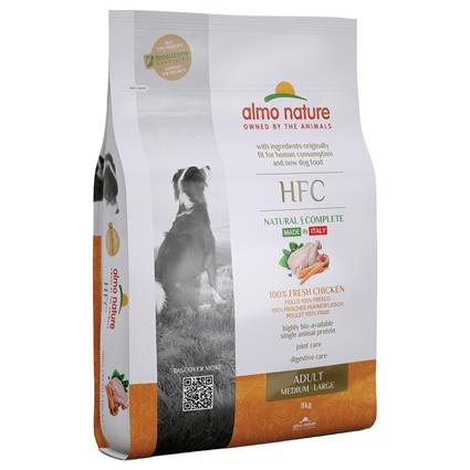 Almo Nature HFC Adult M-L com frango - Pack económico: 2 x 8 kg