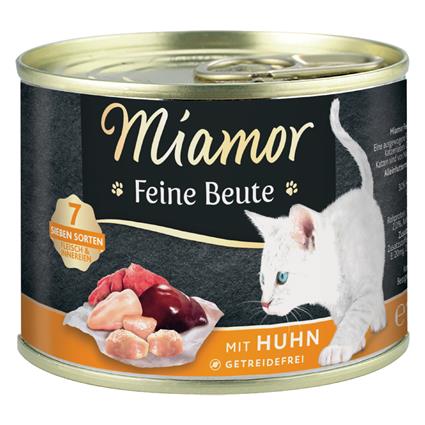 Miamor Feine Beute - Pack económico: 24 x 185 g - Frango