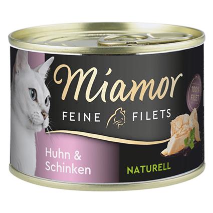 Miamor Filetes finos Naturelle 12 x 156 g - Frango e fiambre