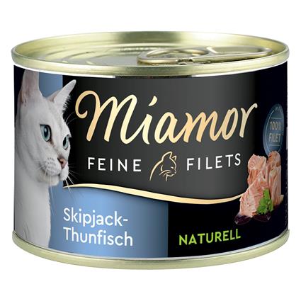 Miamor Feine Filets Naturelle 6 x 156 g - Atum gaiado