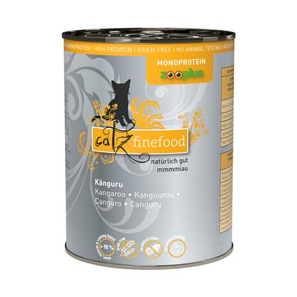 catz finefood Monoproteína zooplus 6 x 400 g - Canguru