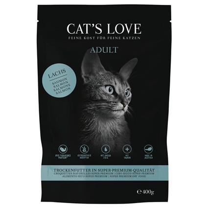 Cat's Love Adult com salmão ração para gatos - 400 g