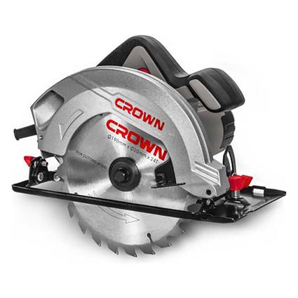 Crown Ct15188-190 1500w Circular Saw Prateado