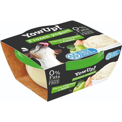 Yowup 110g Frozen Yoghurt Chicken Apple 12 Units Colorido