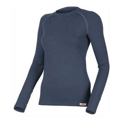 Lasting Lena 5656 Long Sleeve T-shirt Azul S Mulher