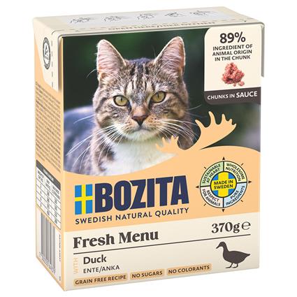 Bozita Tetra pedaços em molho 6 x 370 g - Pato
