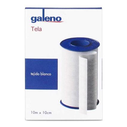 Esparadrapo Galeno Tela Blanco 10 M X 10 Cm