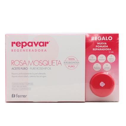 Repavar Regeneradora Aceite + Pomada Regeneradora 15Ml