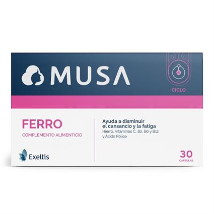 Musa Ciclo Ferro 30 Capsulas