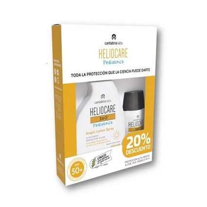 Heliocare 360º Mineral Pediatrics+Spray Atopic Pediatrics SPF50