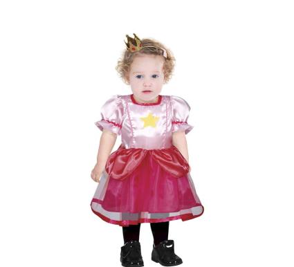 Fato de princesa estrela para bebé