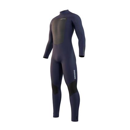 Mystic Majestic 5/4 Mm Long Sleeve Back Zip Neoprene Suit Cinzento S