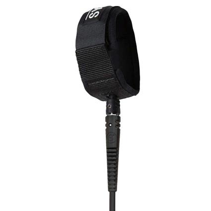 Sympl 9ft.black Pro Leash Leash Preto