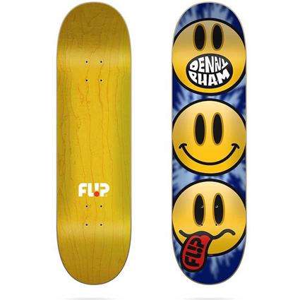 Flip Pham Classic 8.25´´ Skateboard Deck Dourado 31.85 Inches