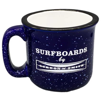 G&s Surfboards Blue Enamel Camp Mug Azul