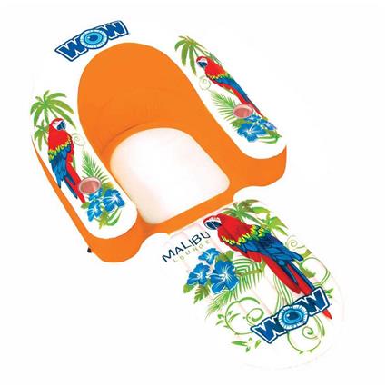 Wow Stuff Lounge Malibu Towable Laranja