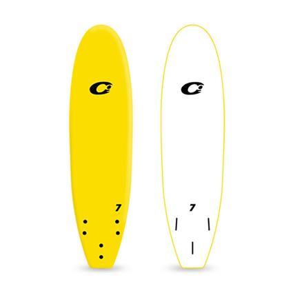 Zero Gravity Softboard 7´0 Surfboard Amarelo 217.5 cm