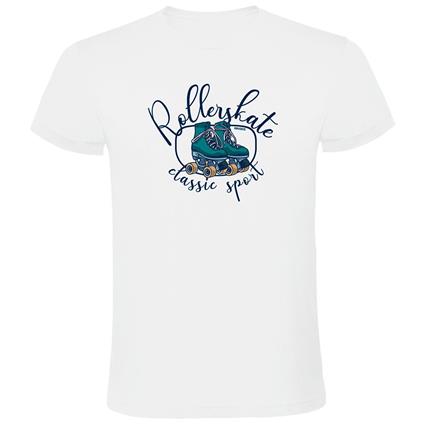 Kruskis Classic Sport Short Sleeve T-shirt Branco 3XL Homem
