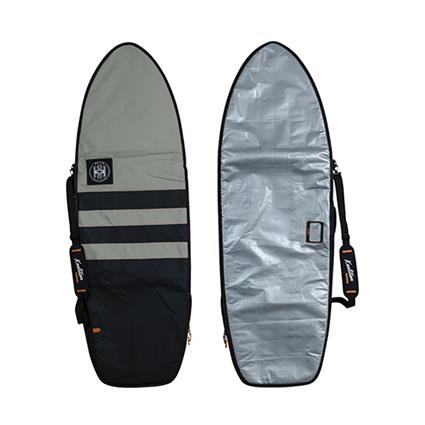 Koalition Traveller Single Fish 6´0´´ Surf Cover Preto