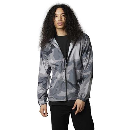 Fox Racing Lfs Geology Camo Jacket Cinzento M Homem
