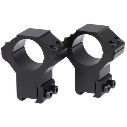 Stinger 25.4 Mm Aluminum Rings High Height Mounts Prateado
