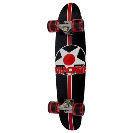 Tracker Pure Cruizeline Cruizer 65mm Star Wheels Skateboard Vermelho