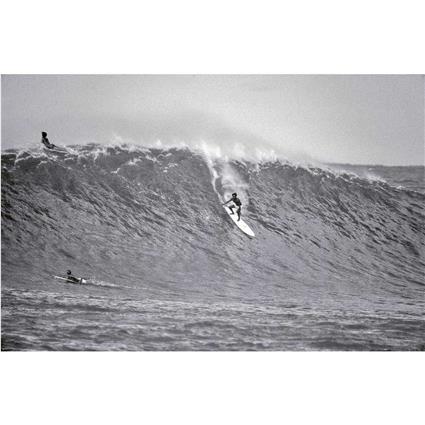 Divine Jdeddieaikau Eddie Aikau Sunset 1977 Framed Jeff Photo Cinzento