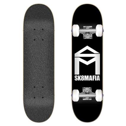 Sk8mafia House Logo Black 6.0´´x23.5´´ Micro Skateboard Dourado 23.5 Inches